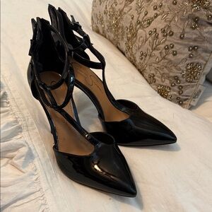 Jessica Simpson Black Patent Heels